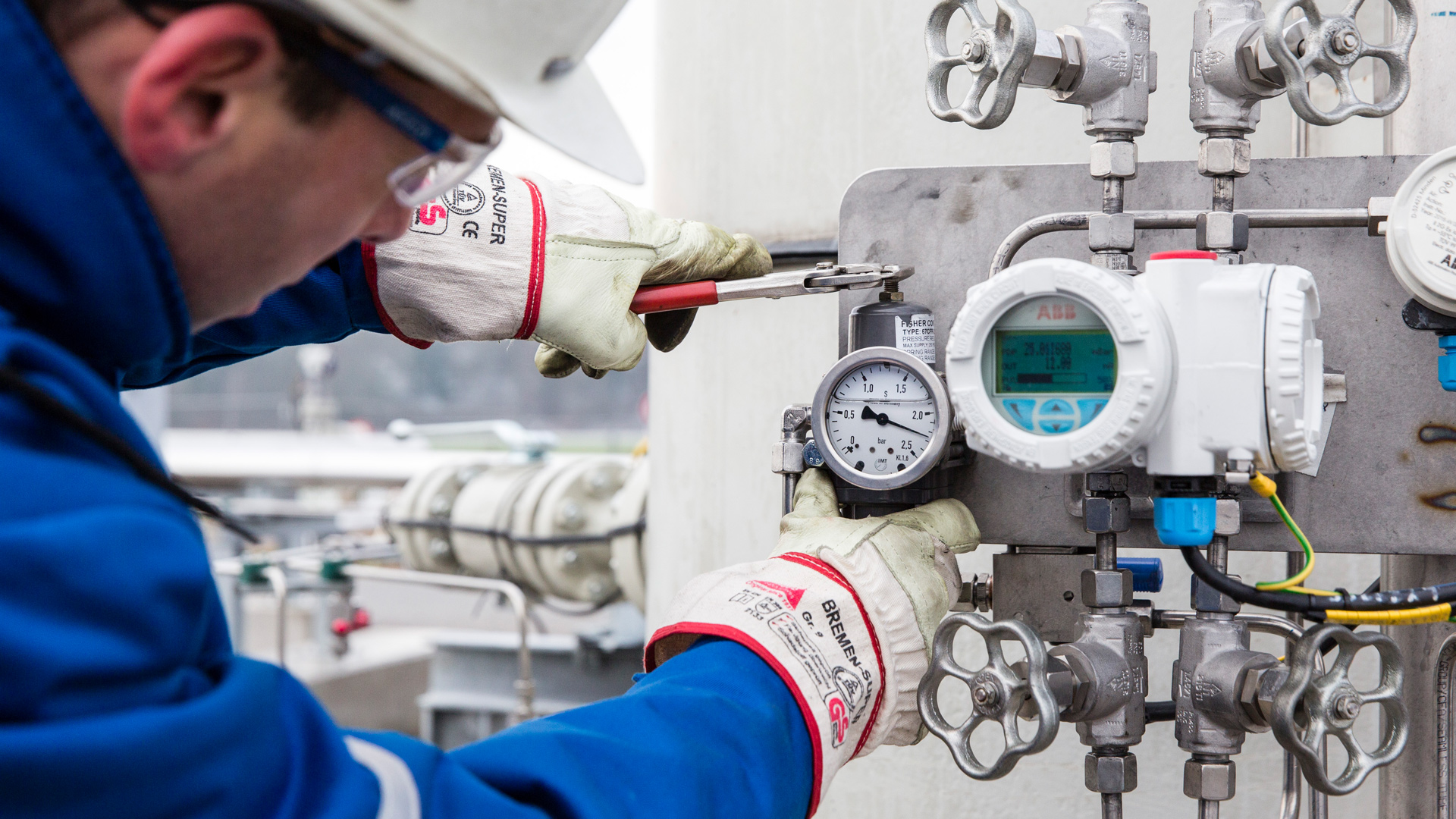 Wintershall Dea Wartungsarbeiten Anlage