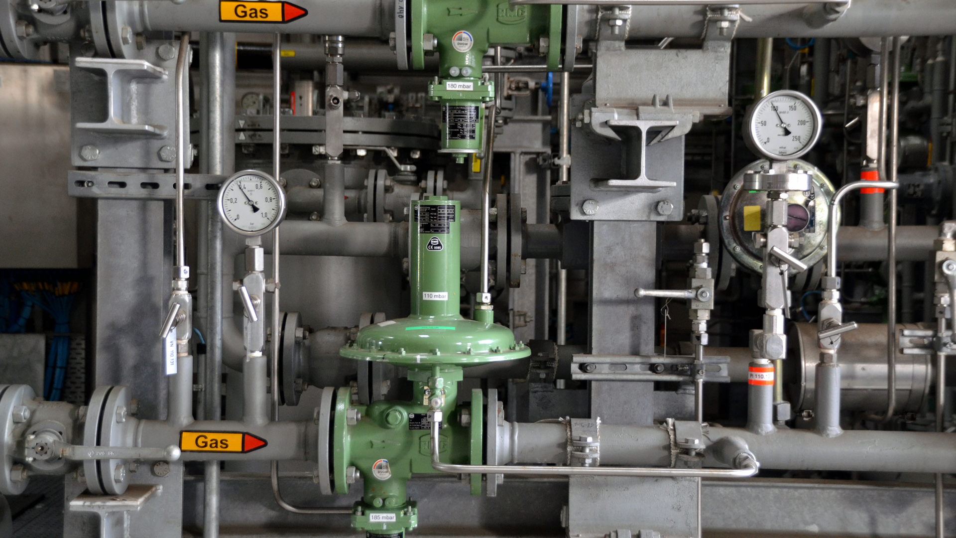 Wintershall Dea Druckventile Rohre Anlage