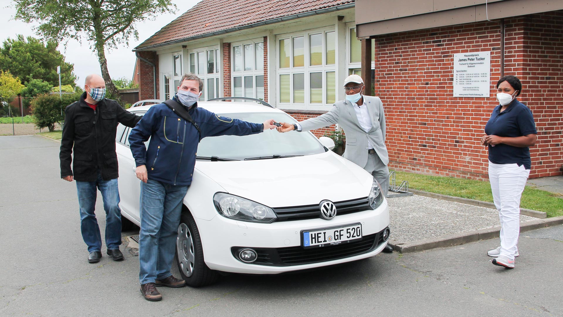 Autospende für ärztliche Versorgung im Koog