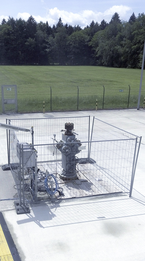 Betriebsplatz der „Wittorf Z1“ in Grapenmühlen