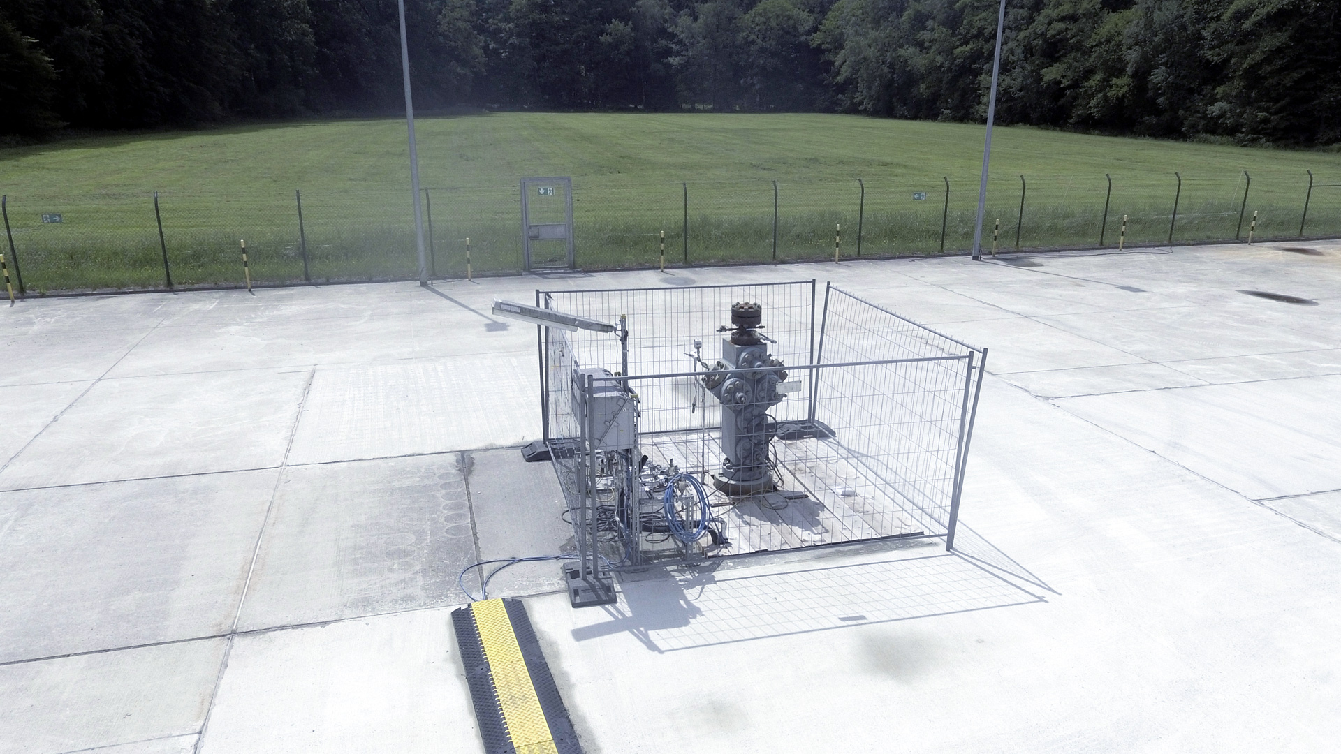 Betriebsplatz der „Wittorf Z1“ in Grapenmühlen