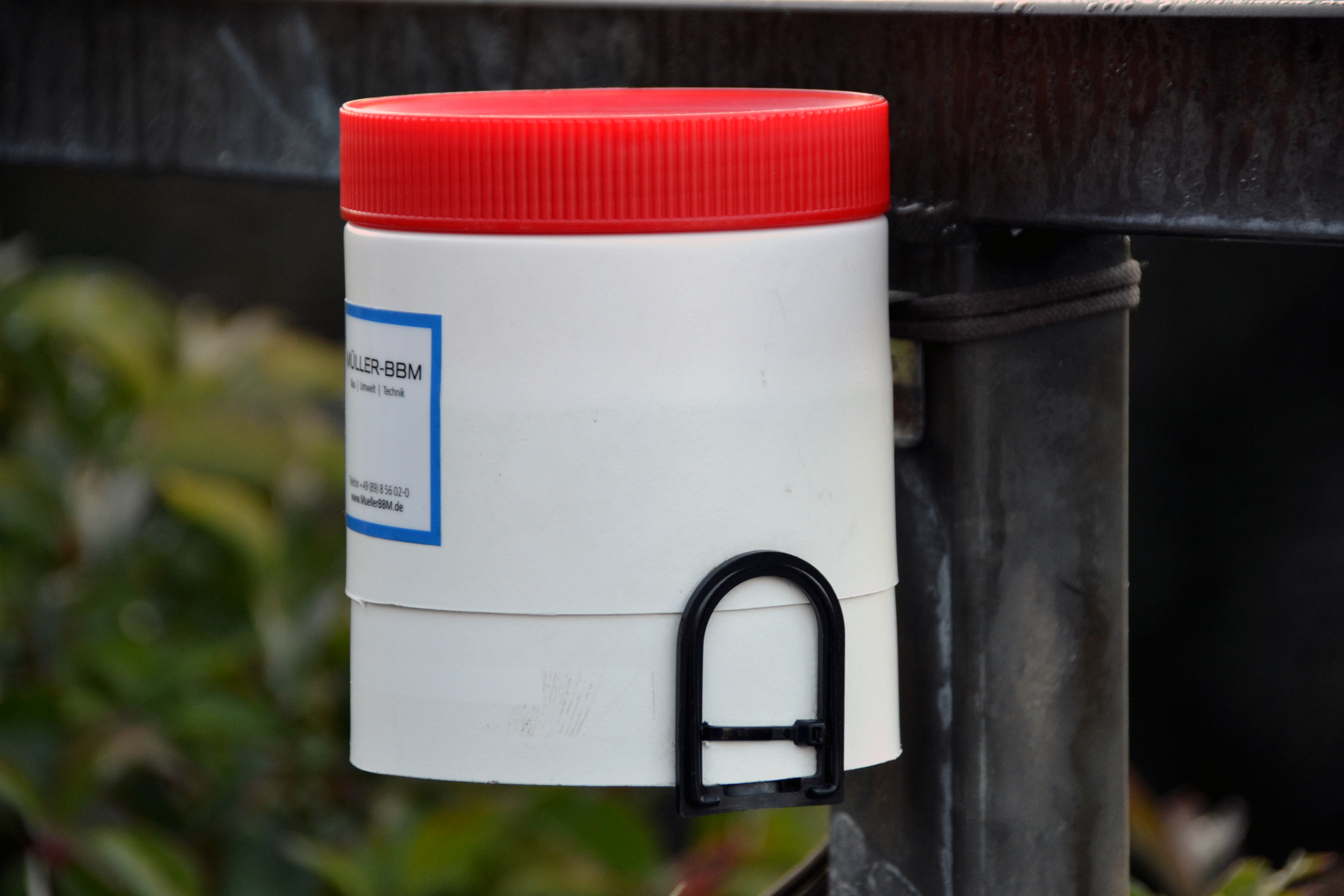 Wintershall Dea Messstation Luftmess-Kampagne