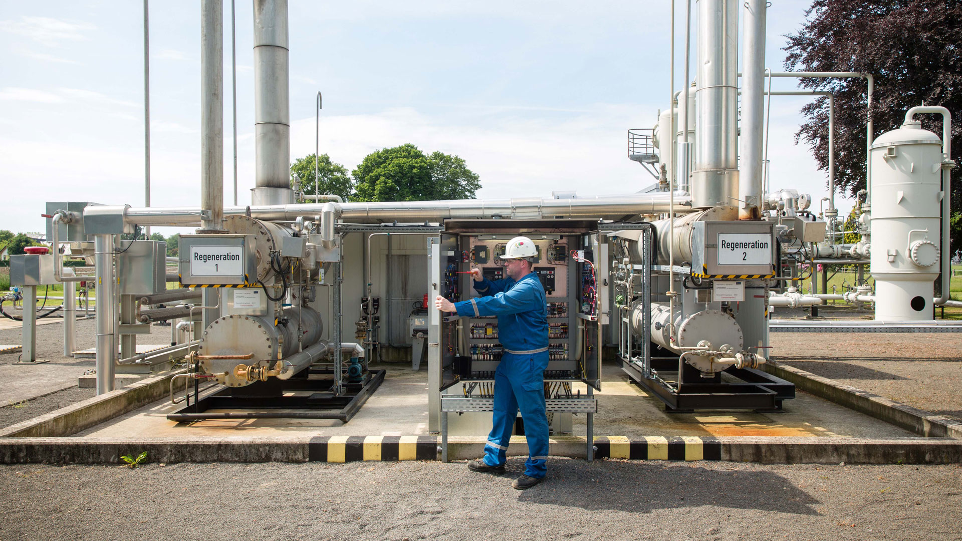 Wintershall Dea Bohrung im Feld Barrien