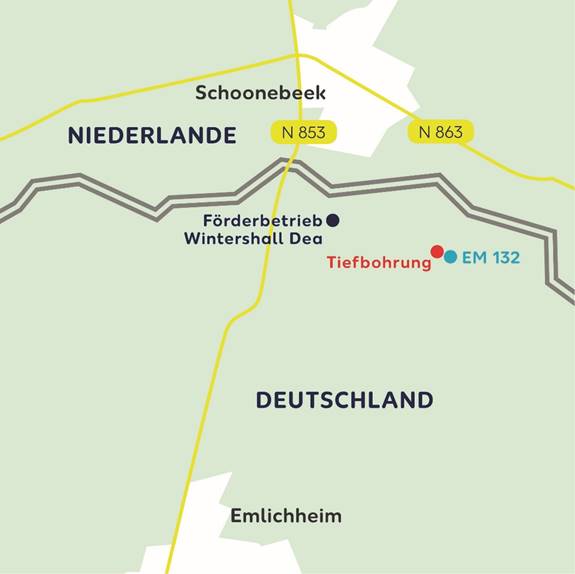Wintershall Dea Karte Emlichheim