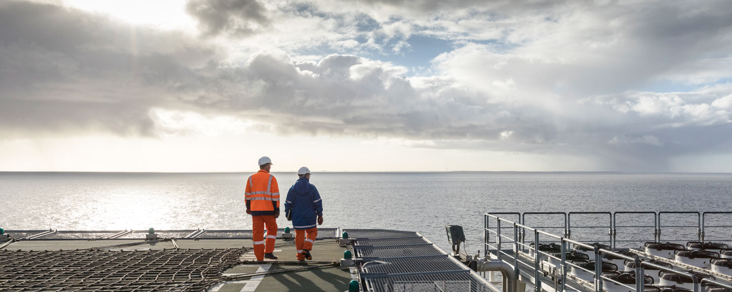 Wintershall Dea Offshore Plattform Mitarbeiter