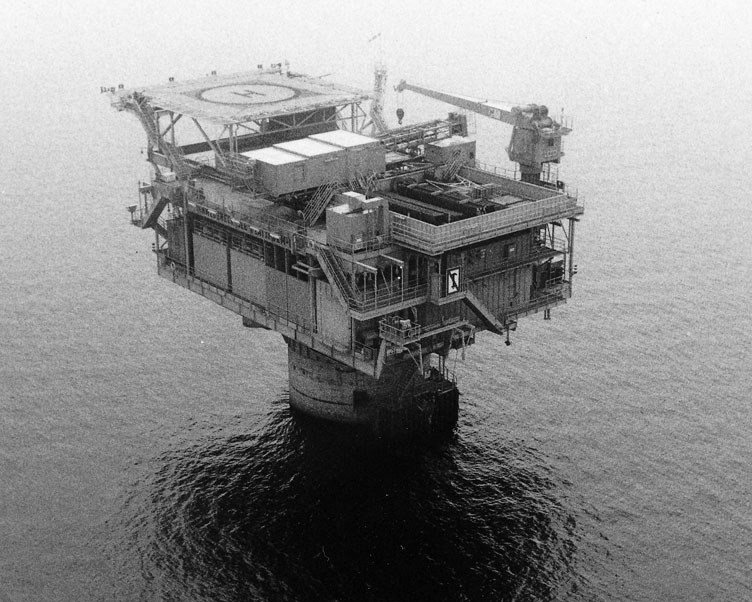 Wintershall Dea Offshore Plattform Schwedeneck