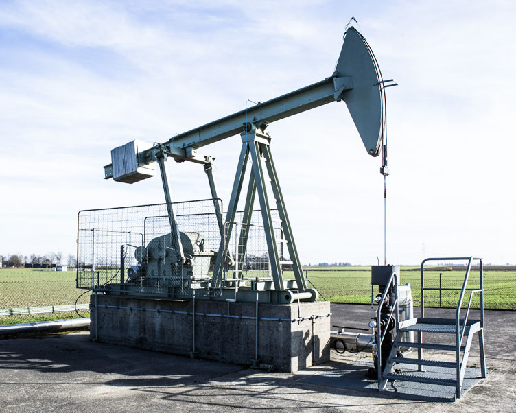 Wintershall Dea Produktionsstandort Aitingen Pferdekopfpumpe