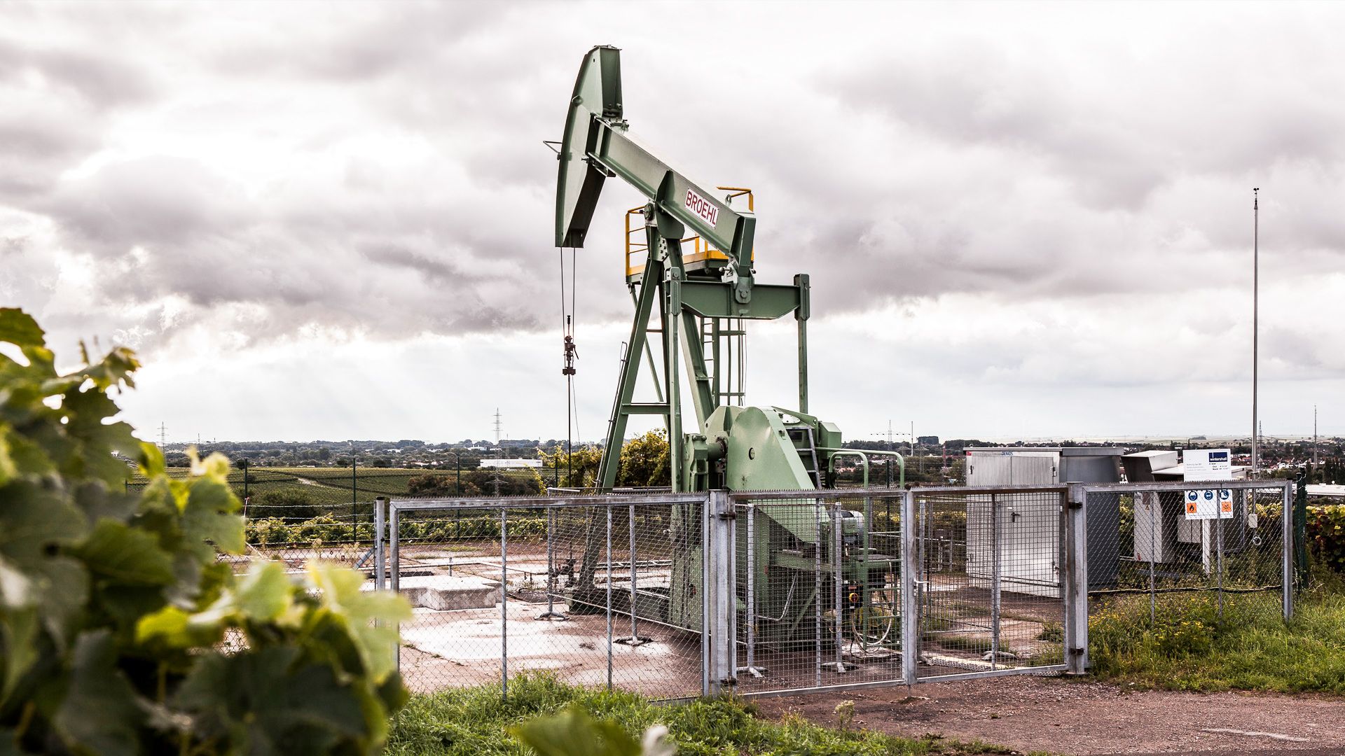 Wintershall Dea Standort Landau Pferdekopfpumpe