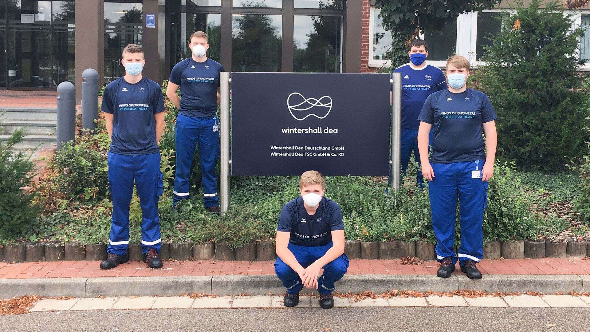 Wintershall Dea Neue Azubis in Barnstorf