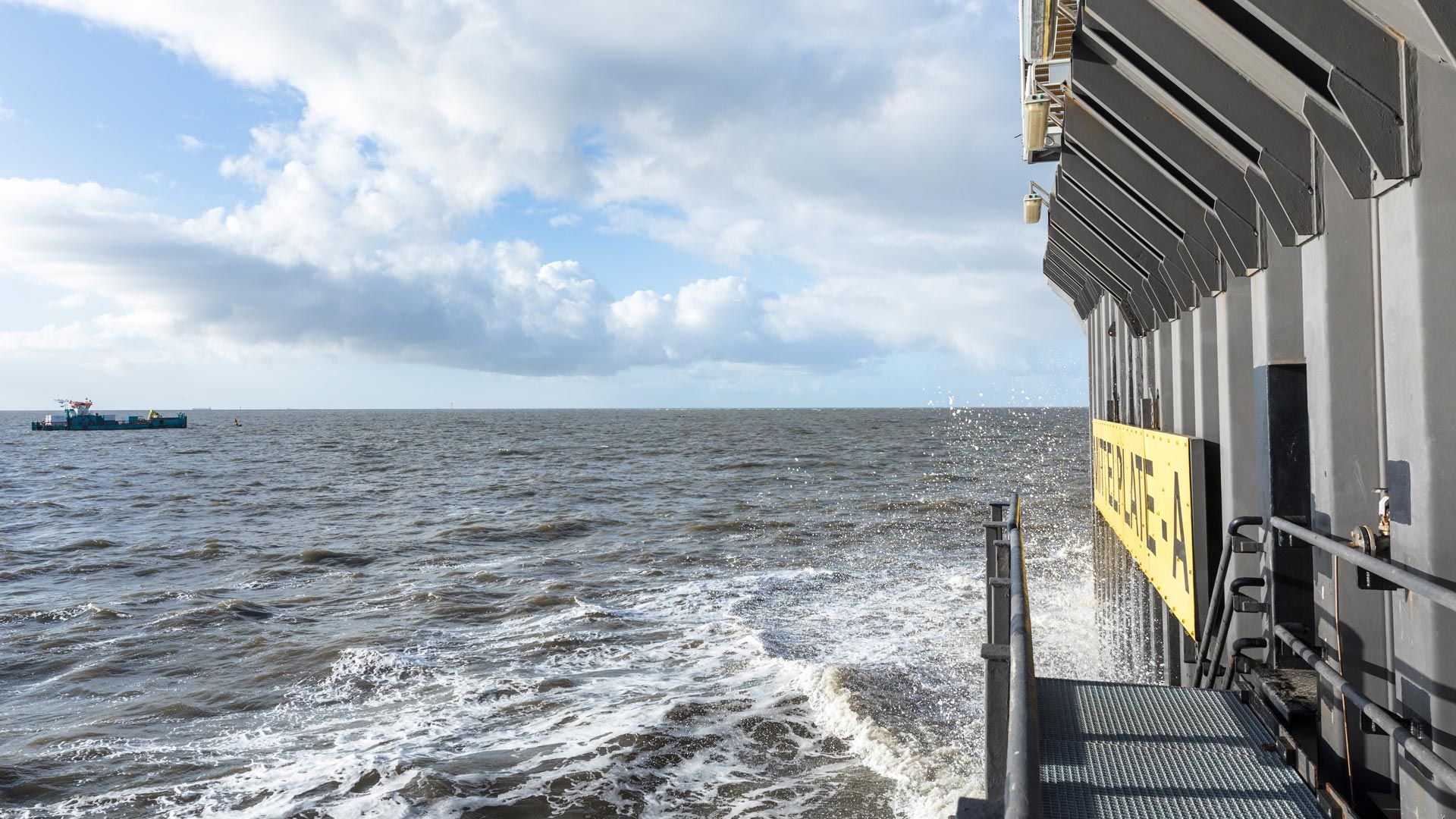 Wintershall Dea Platform Mittelplate North Sea