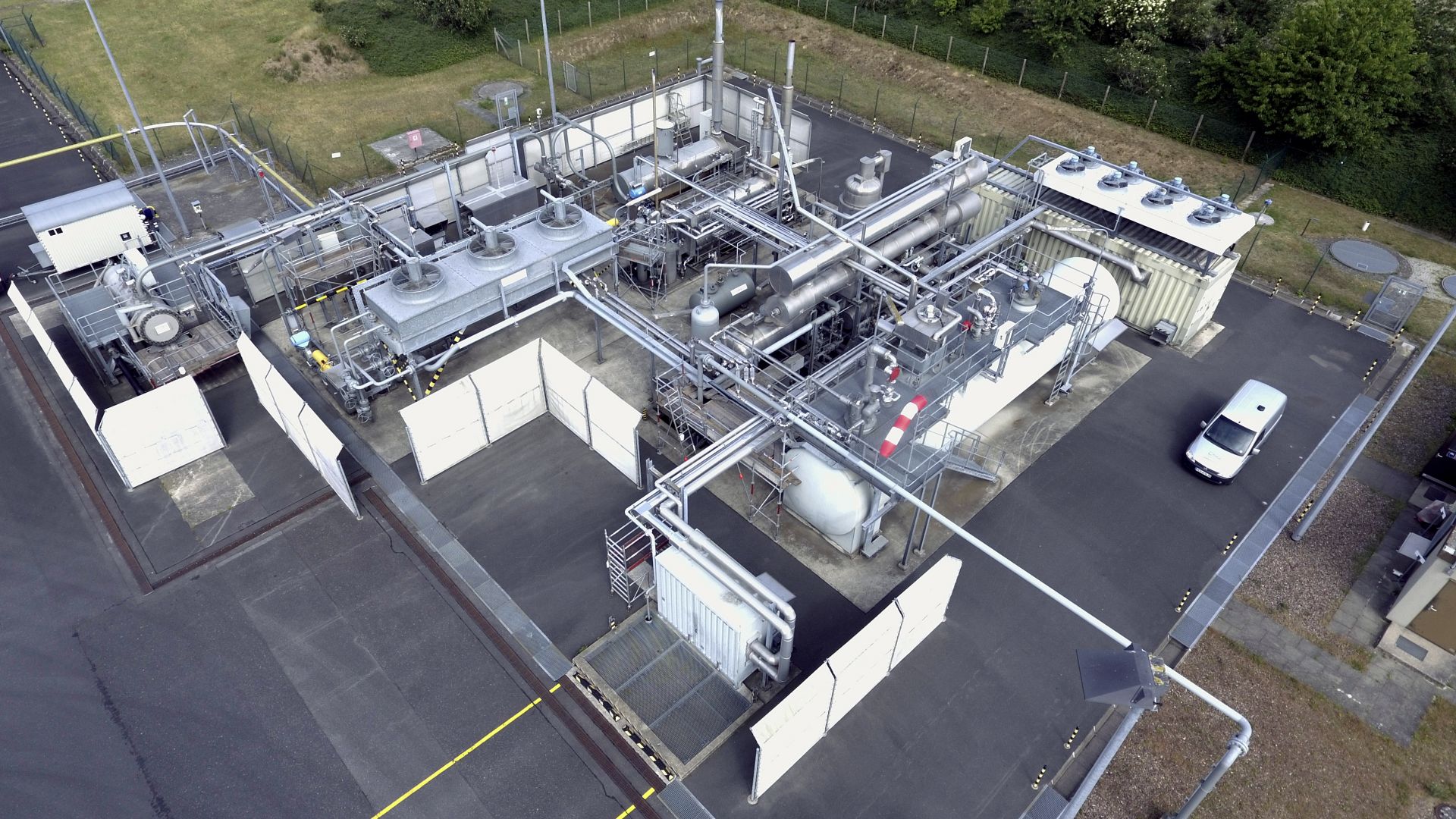 Wintershall Dea Luftbild "Völkersen Z5"