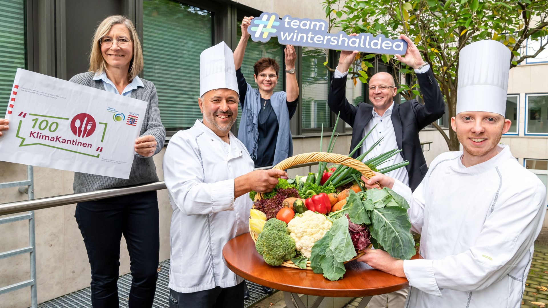 Chefs, WD employees and healthy food