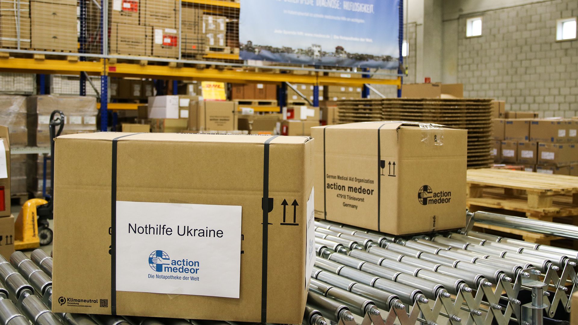 Wintershall Dea Action Medeor Donation Ukraine