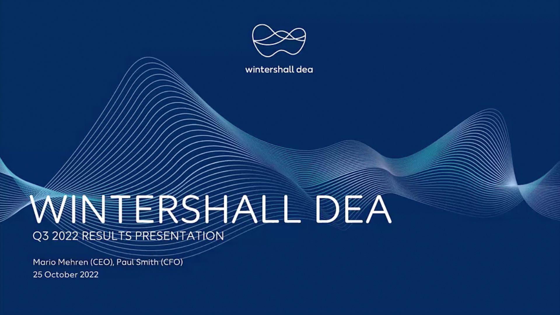 Q3 2022 Results - Replay