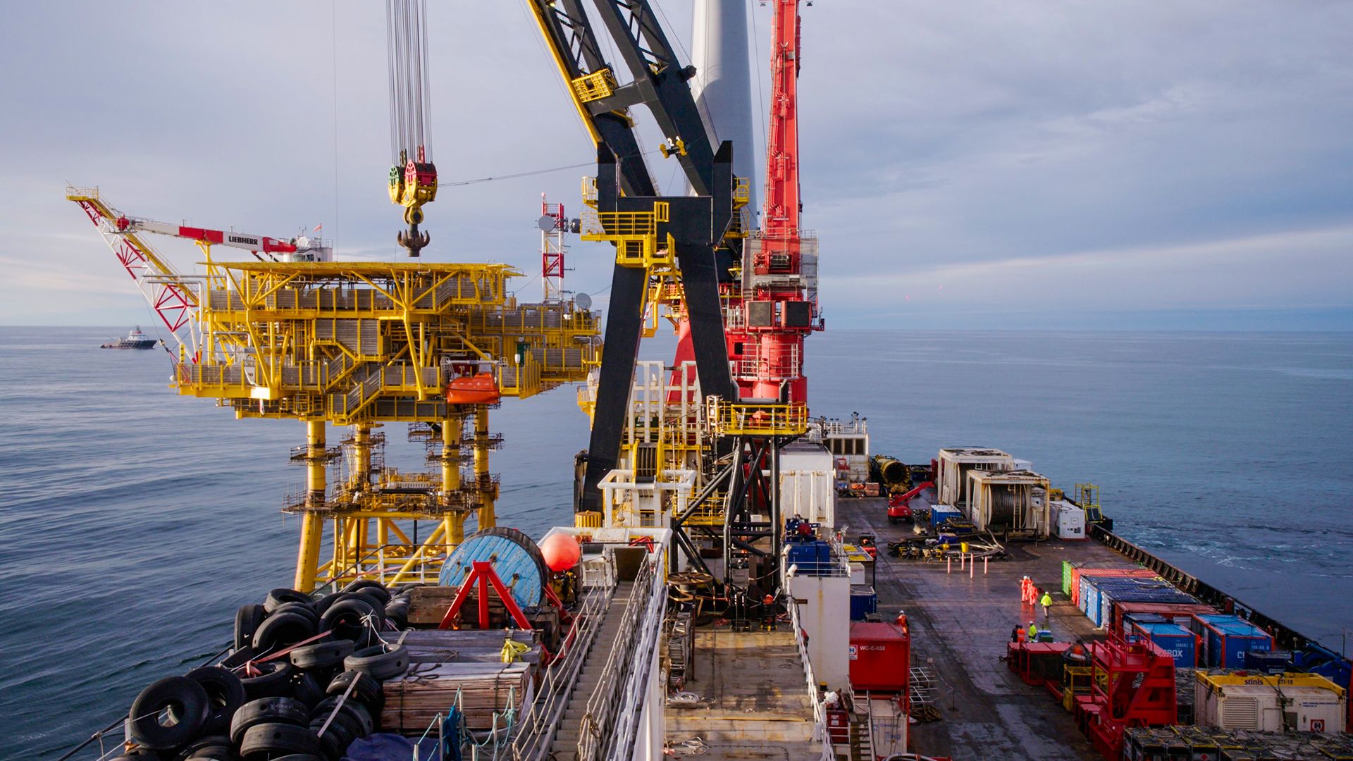Successful installation of Fénix platform off the coast of Argentina