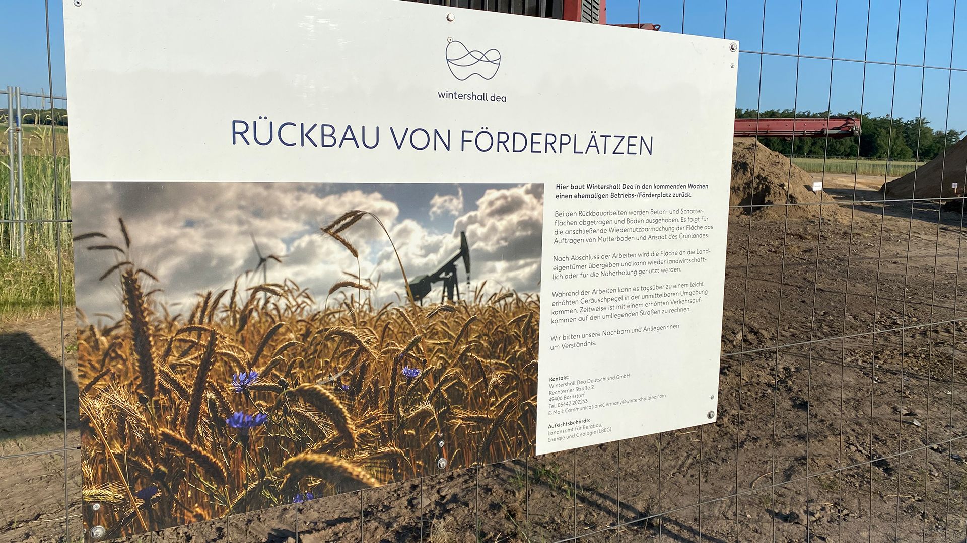 Wintershall Dea Rueckbau Barrien 11T DE