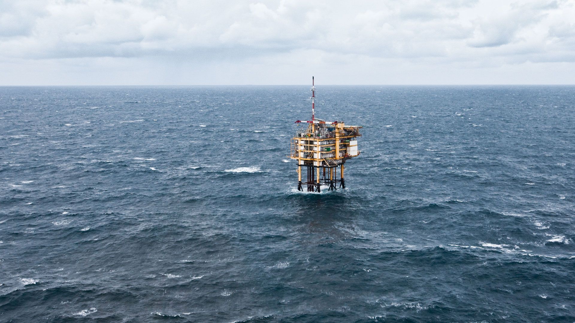 Wintershall Dea Offshore Plattform Entenschnabel