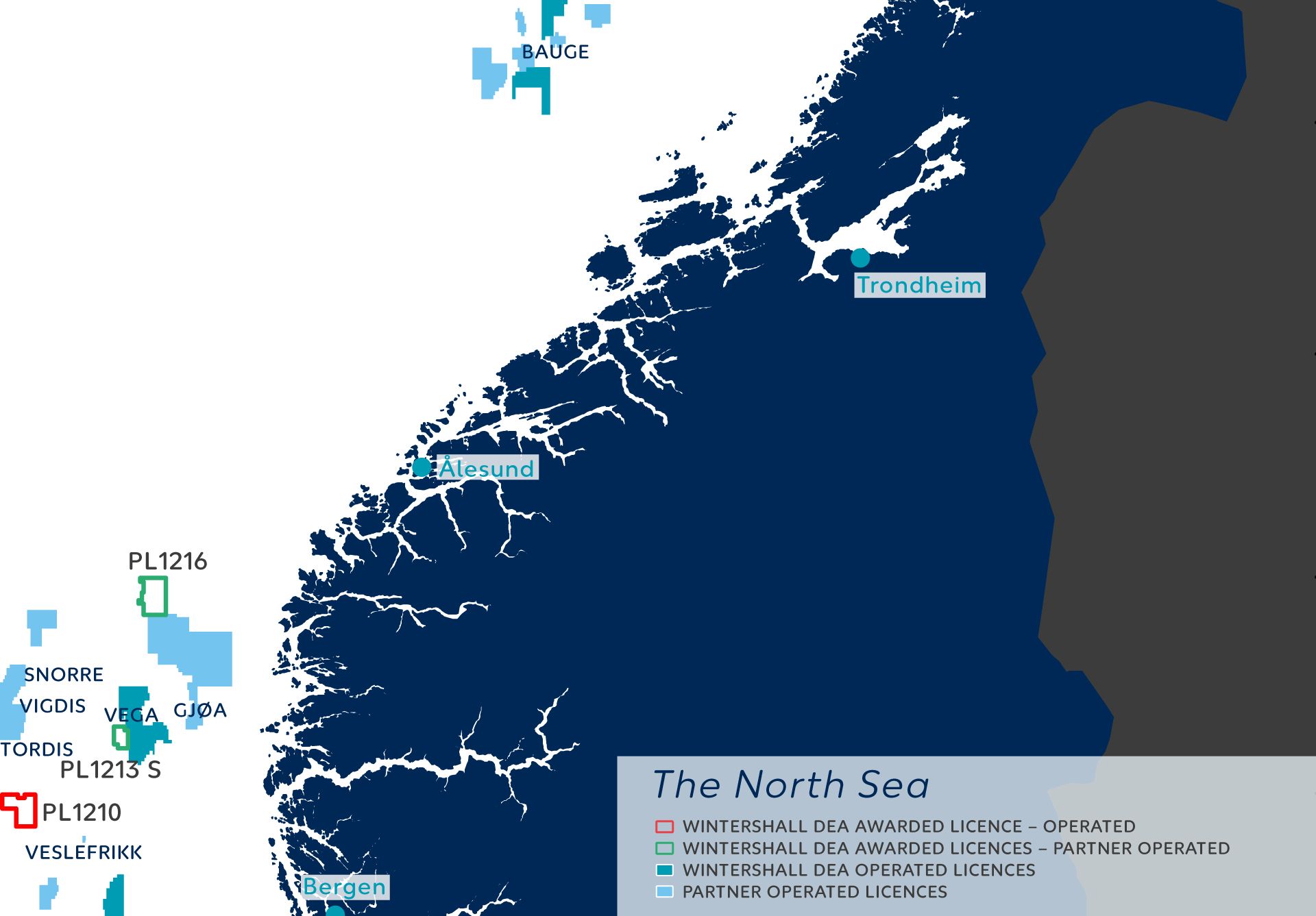 Wintershall Dea awarded 13 exploration licences on the norwegian continental shelf
