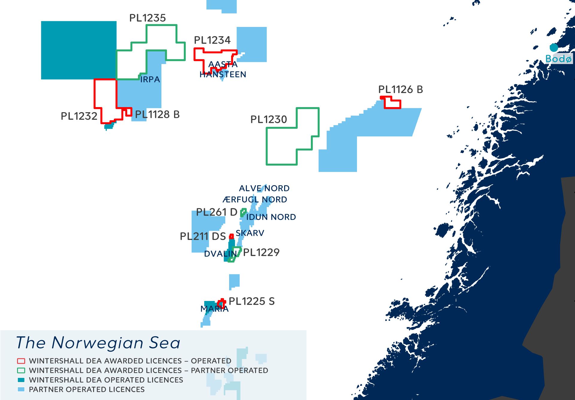 Wintershall Dea awarded 13 exploration licences on the norwegian continental shelf