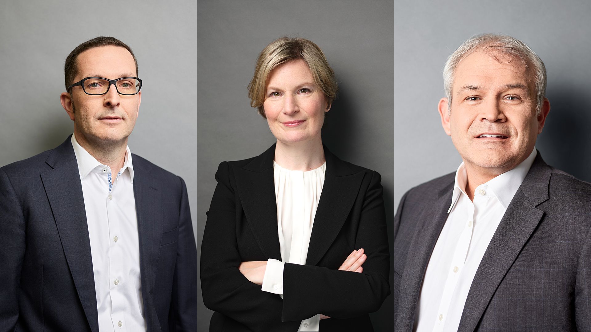 Der Vorstand von Wintershall Dea (v.l.n.r.): Mario Mehren (CEO), Dawn Summers (COO) und Paul Smith (CFO).