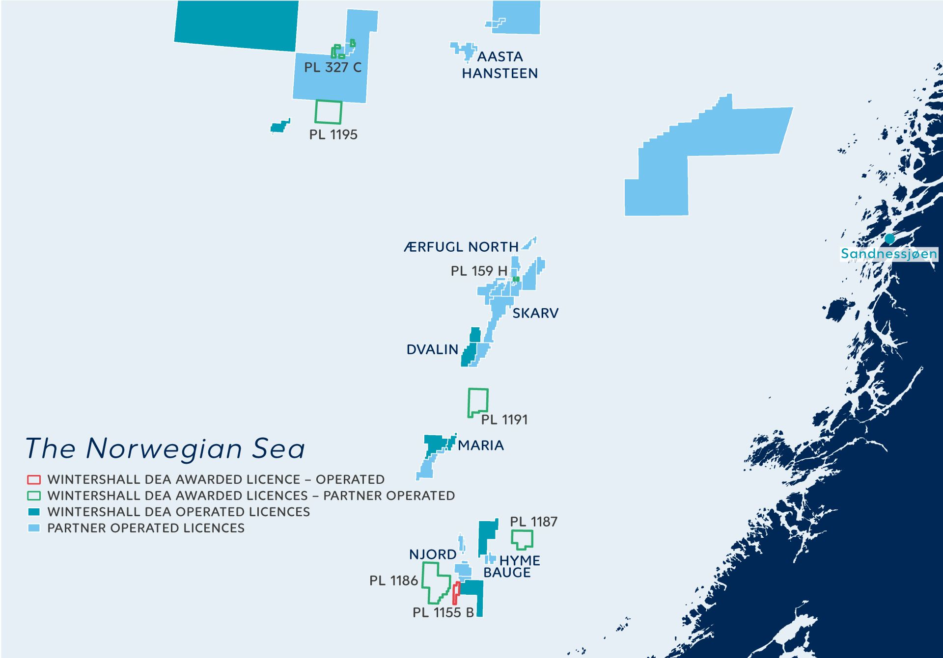Wintershall Dea Norwegische See