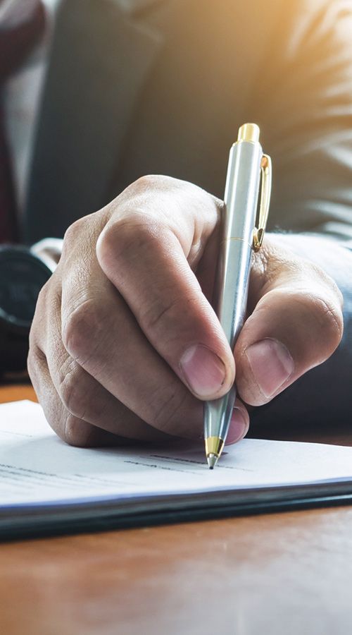 New licence partner signature
