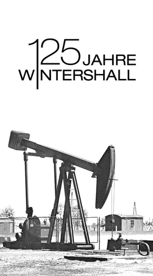 Logo 125 Jahre Wintershall Pferdekopfpumpe