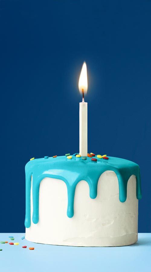 Wintershall Dea Birthday cake graphic
