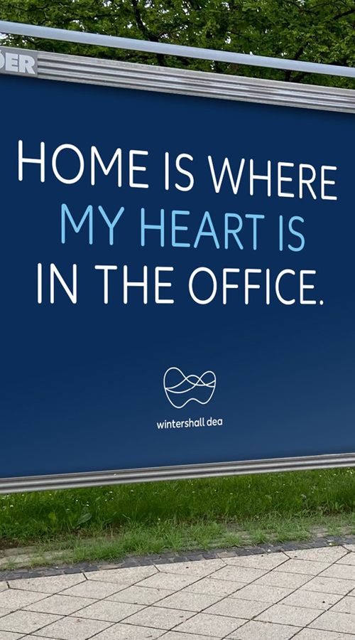 Wintershall Dea poster flex forward