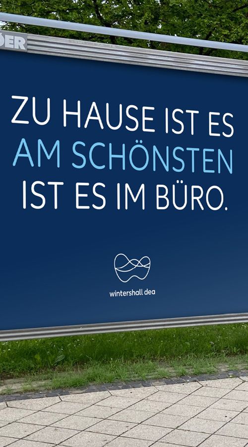 Wintershall Dea Plakat Flex Forward